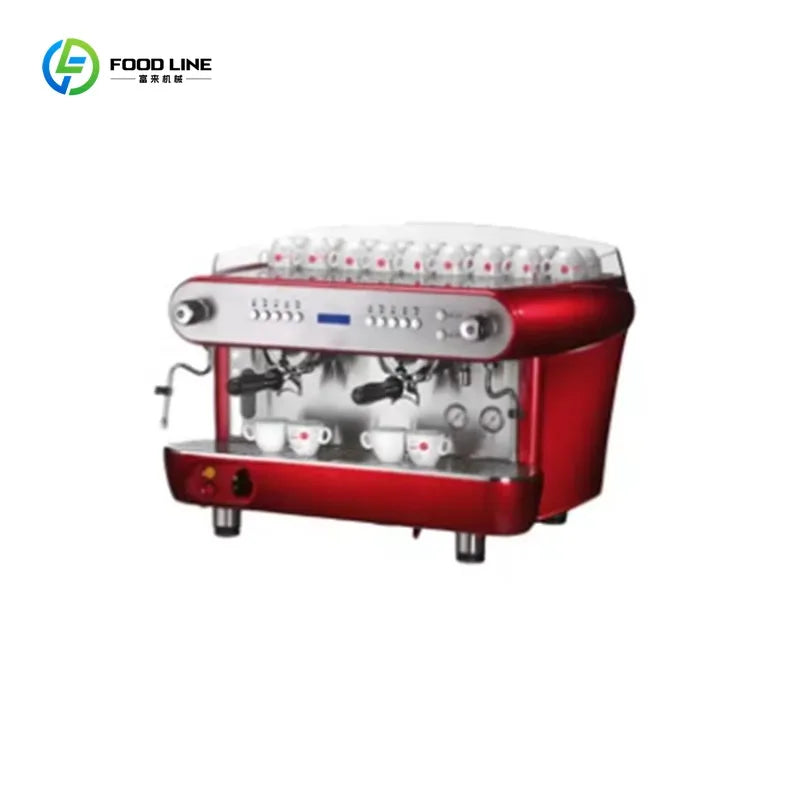 Italian Large Commercial Automatic Coffee Machine Professional Espresso Maker for Cafe Bar Custom