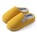 Winter Home Slippers for Men and Women Couples Non Slip Thick Sole Warm Plush Fuzzy Indoor House Shoes with Memory Foam