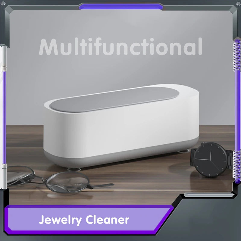 Ultrasonic Cleaning Machine Vibration Cleanser Wash Cleaner Jewelry Glasses Cleaner Watch Cleaning Makeup Brush Cleaning Tool