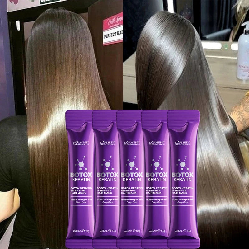Magical Keratin Hair Mask 5Second Repair Damaged Frizzy Hair Soft Smooth Shiny Nutrition Deep Moisturize Hair Treat Care Product