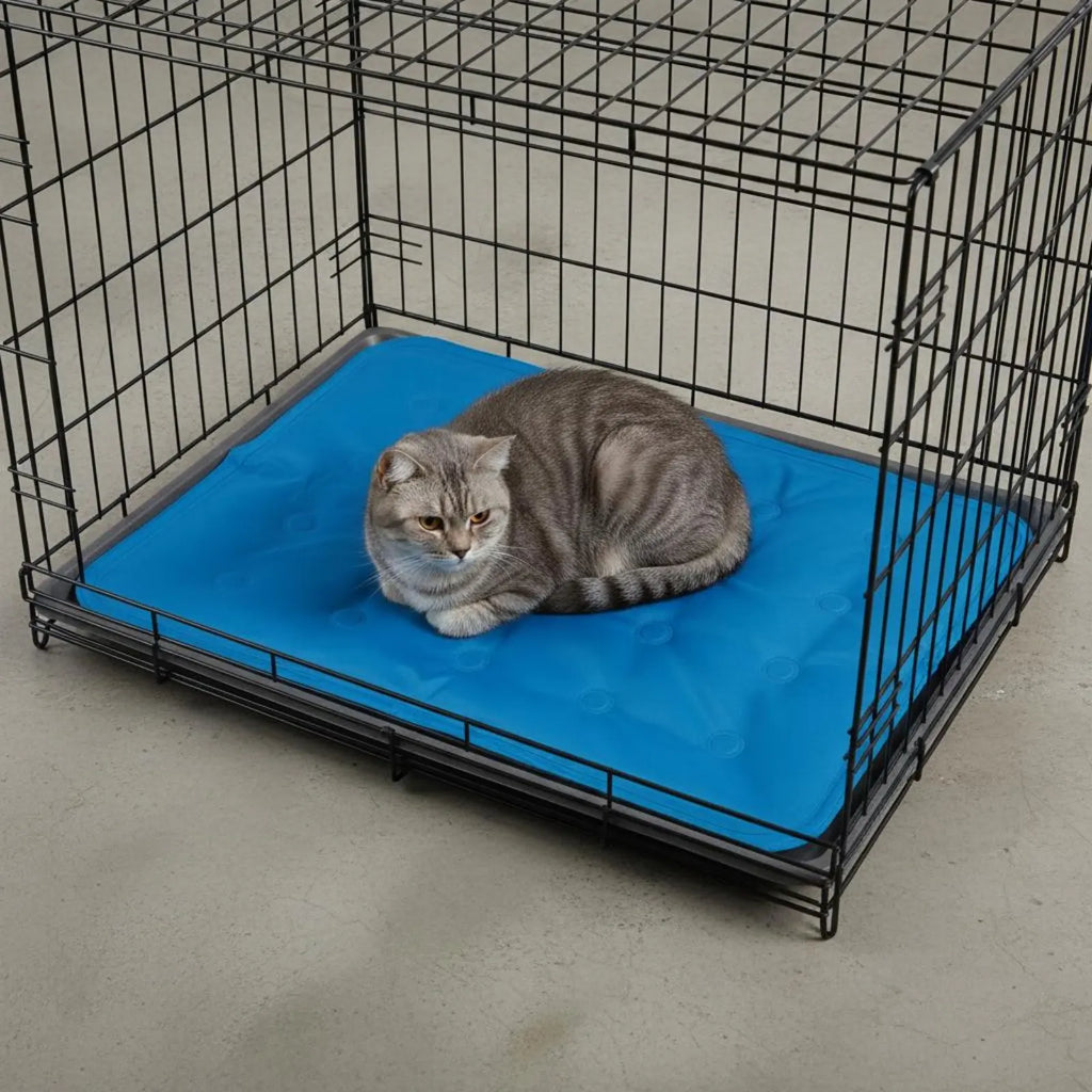 Pet Cooling Mat Gel Cooling Pad for Animals Breathable Waterproof for Kennels, Pet Carriers