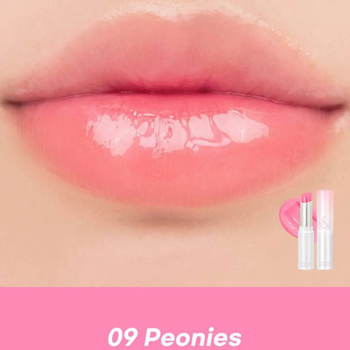 [ClearanceSale] rom&nd GLASTING MELTING BALM,Plumping Hydration,Lightweight Feel,Transparent Look,Korean Cosmetic,Korean Makeup