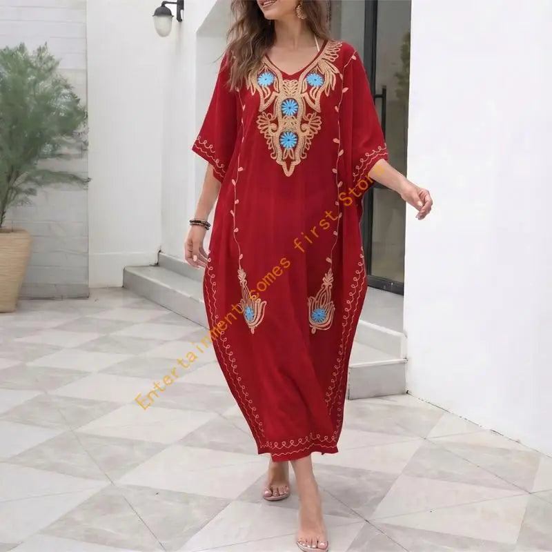 Breathable Beach Cover Dress for Vacation Pool and Resort Layering 55KD