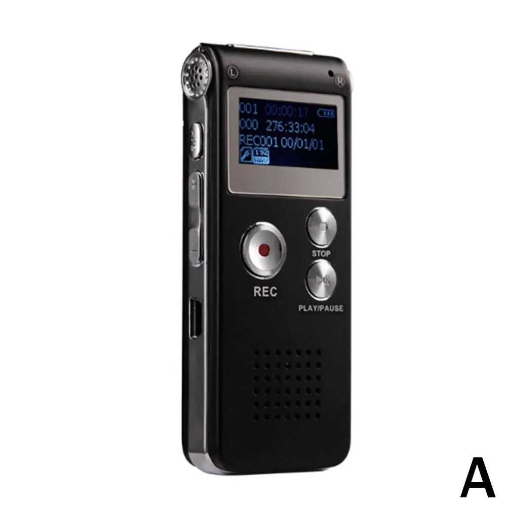 Digital Voice Activated Recorder One‑Click Recording Noise Reduction MP3 Player USB Mini Audio Recording Pen For Conference