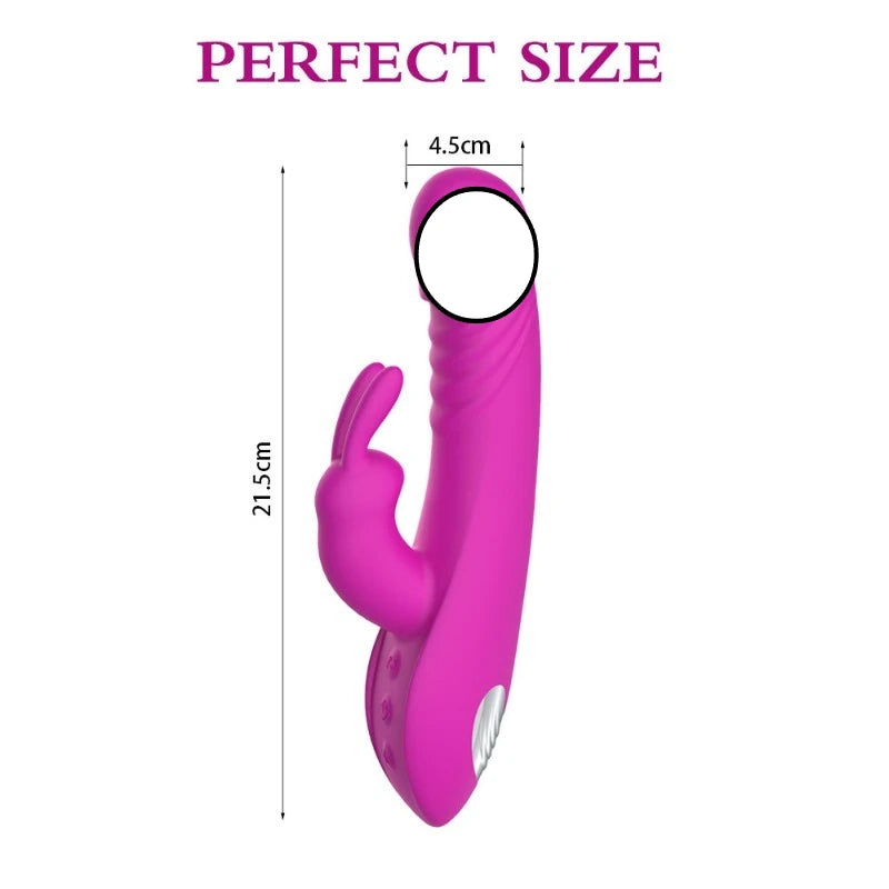 Sex toys Adult female partial bird telescopic vibrator clitoris stimulation rabbit pulse vibration vibrator