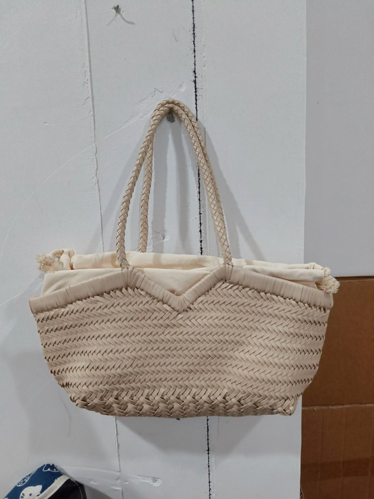 Bamboo Woven Market Shopping Basket,Handmade Women Shoulder Bag,designer Large Capacity Tote Bag,Summer Vacation Beach Handbag