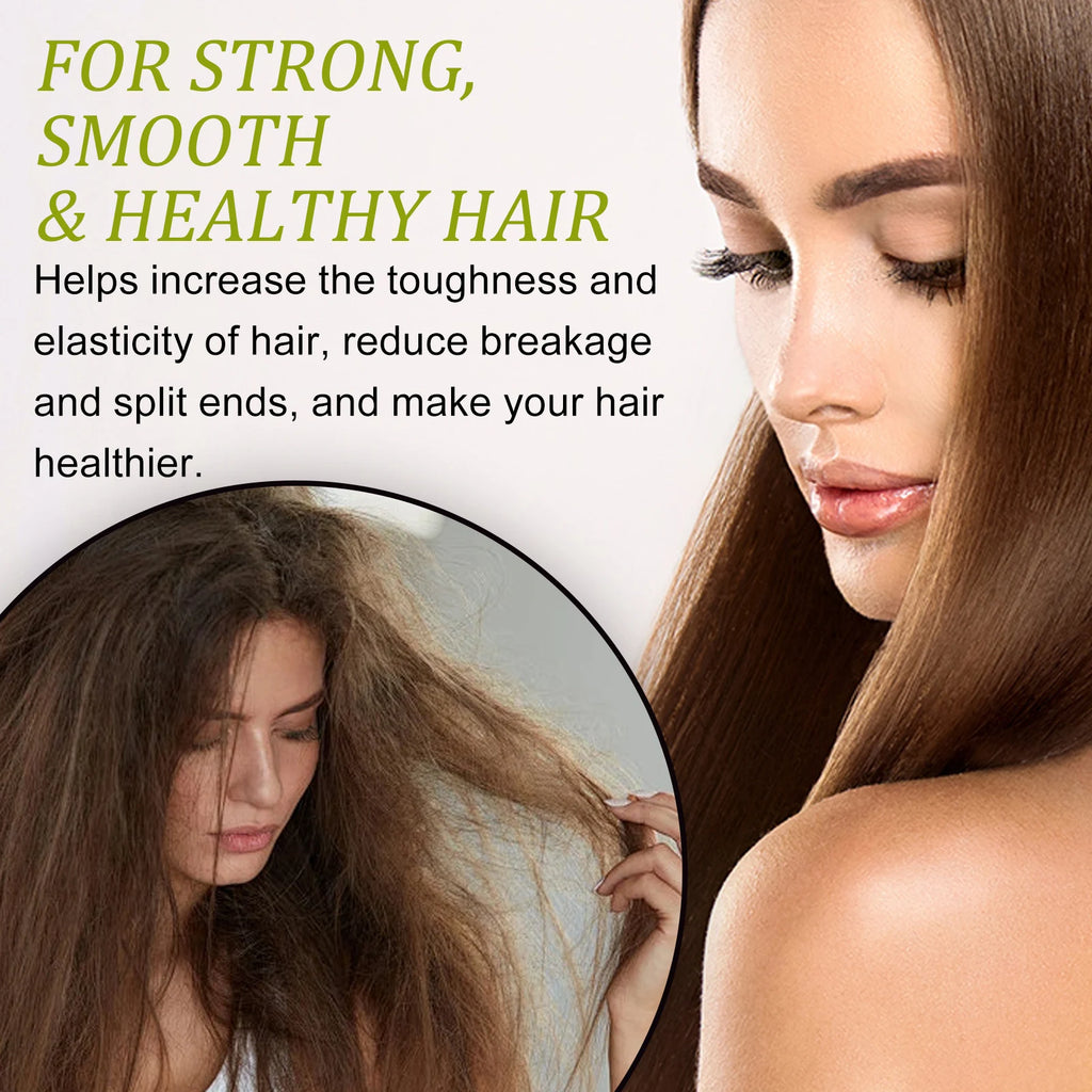 Amla Oil Shampoo Anti Loss Strengthen Root Repair Damaged Hair Anti-Breakage Conditioner Reduce Split Ends Nourishing Hair Mask