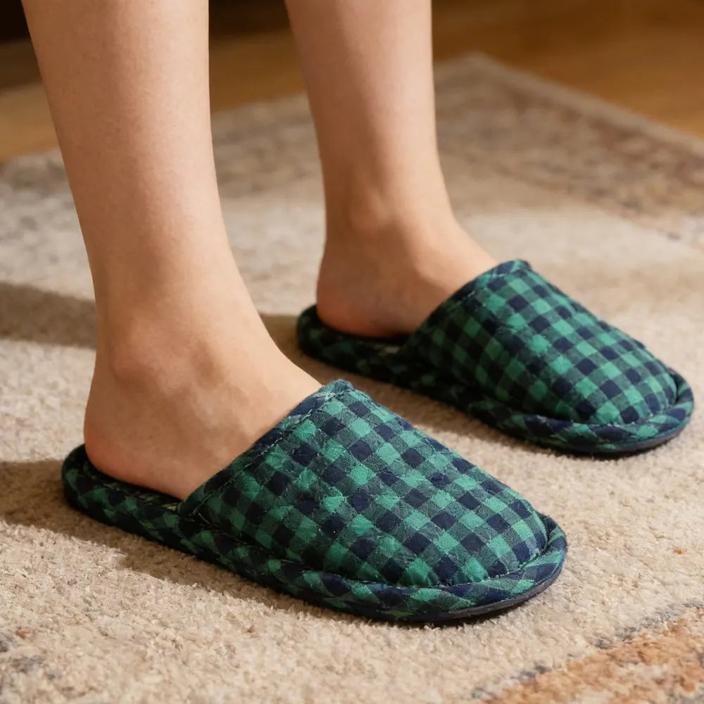 Women's Soft Home Slippers Comfortable Indoor Non-Slip House Shoes for Daily Wear - Cozy Footwear for Home Use