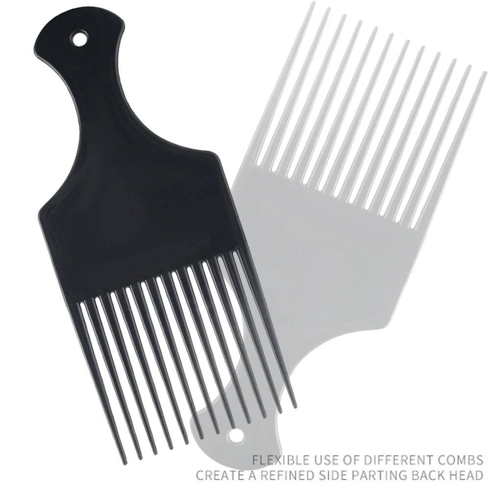 2pc Styling Comb for African Hair，Comb Afro for Man and Women，Suitable for Natural Curly Hair and  hair wigs 2PCS comb