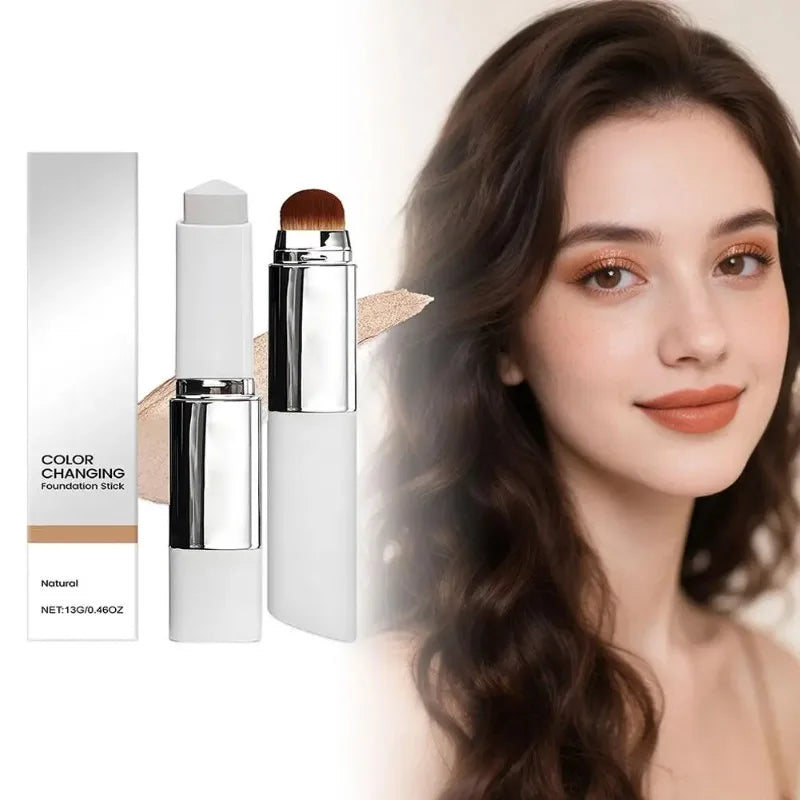 Korean Changing Foundation Stick Is Lightweight Hydrating Non-sticky Brightening Foundation Color Changing For All Skin Types