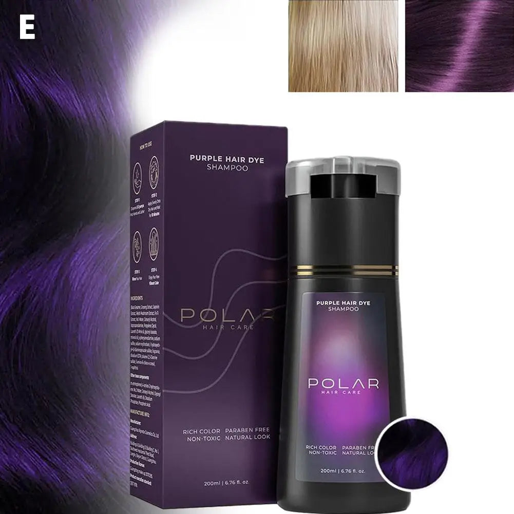 Shampoo De Tintura De Cabelo Para Cabelos Grisalhos Para Mulheres E Homens Kit De Tintura De Cabelo Natural Semi Permanente Sham