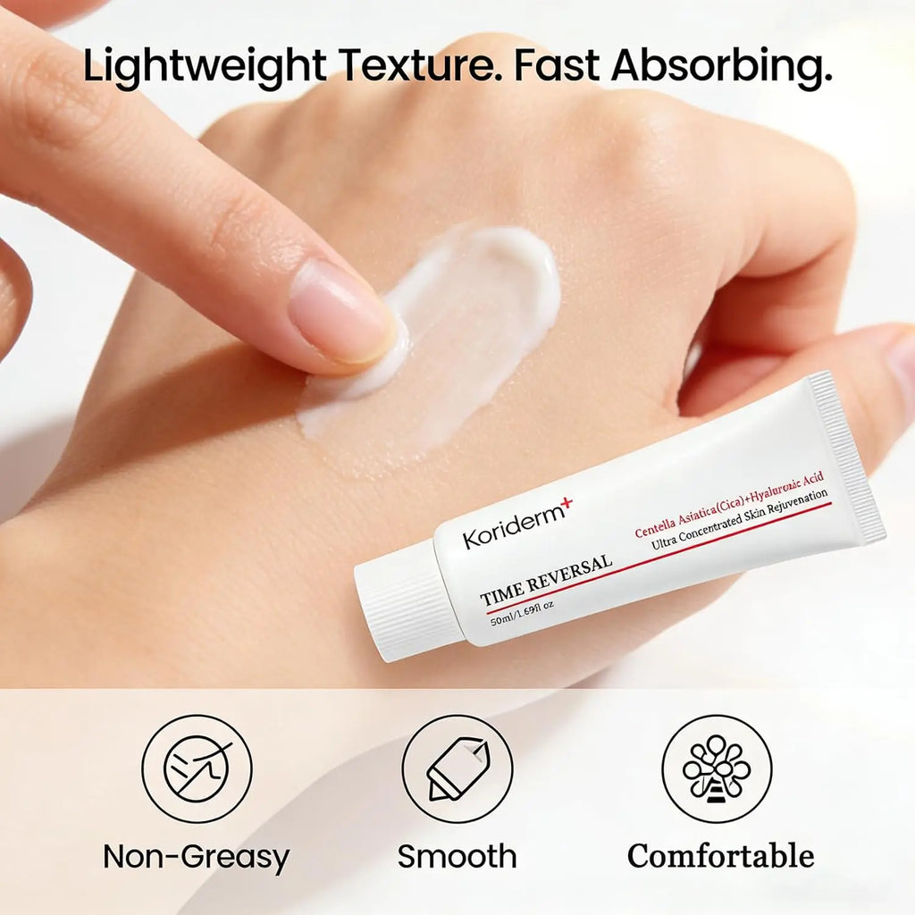 50ml Koriderm All-In-One Skin Moisturizer - Soothing And Deeply Hydrating Centella Asiatica & Hyaluronic Acid Facial Cream