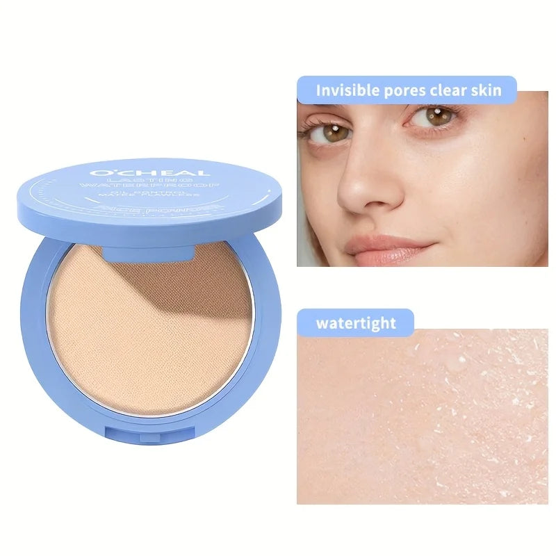 Durable Waterproof Loose Powder - Waterproof and Sweat Resistant, Suitable for All Skin Types, Creating a Natural Makeup Look