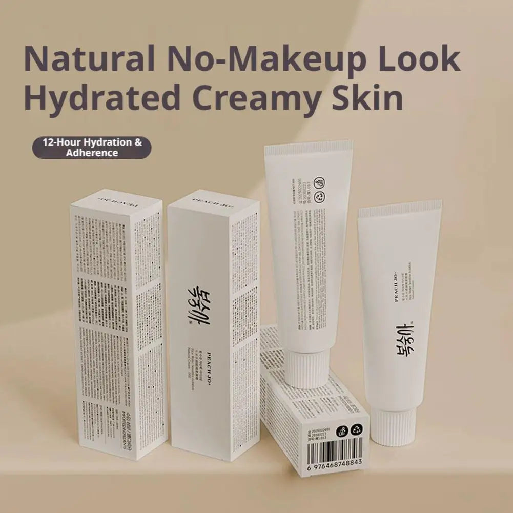 Korean Rice Extract Cream Spf50+ Hydrate Moisturizing Improve Dullness Even Out Brighten Skin Tone Last Light-feeling Concealer