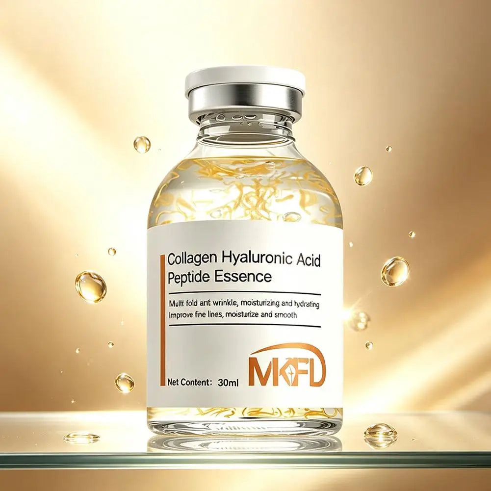 Collagen Hyaluronic Acid Peptide Essence Intensive Lifting & Elasticity Boost Moisturizing Firming Face Serum Korean Skin Care