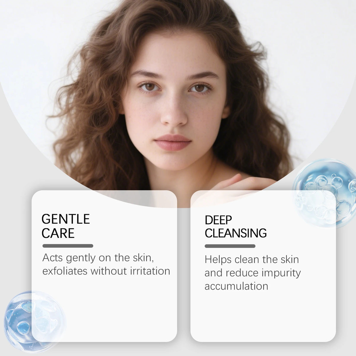 Rice Exfoliating Essence - Moisturizes for Delicate Skin, Gently Hydrates & Cleanses, Ideal for Daily Exfoliation