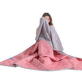Ice Silk Cooling Blanket Soft Comfortable Breathable Air-Conditioner Quilt Summer Cooling Blow Air-Conditioning Warm Comforter
