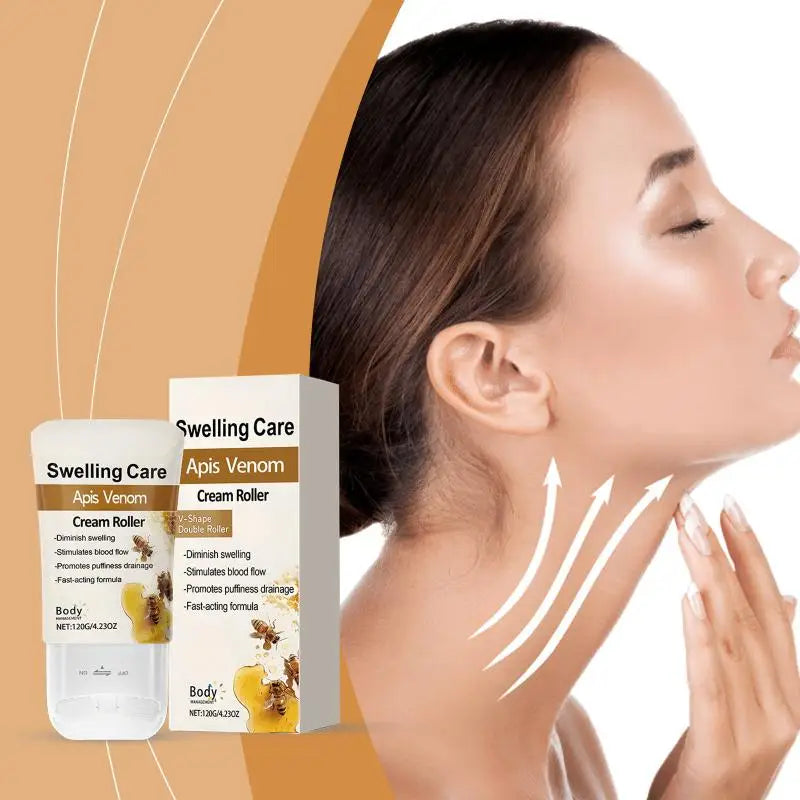 Neck Skin Roller Cream Lifting Moisturizer Tightening and Hydrating For Aging Neck Face and  Contour Care