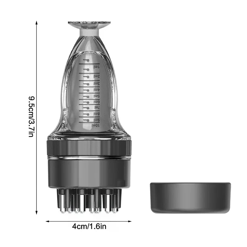 10 Ml Scalp Massage Comb Liquid Serum Oil Brush Nourish Head Hair Growth Hair Regrowth Hair Roots Comb Anti Hair Articles Tools