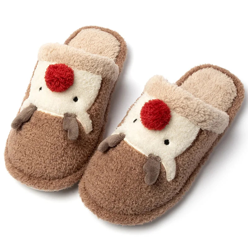 Slippers Woman Lovely Furry Women's Home Slippers Winter House Shoes Women Indoor Slippers Plush Winter Shoes Pantuflas Mujer