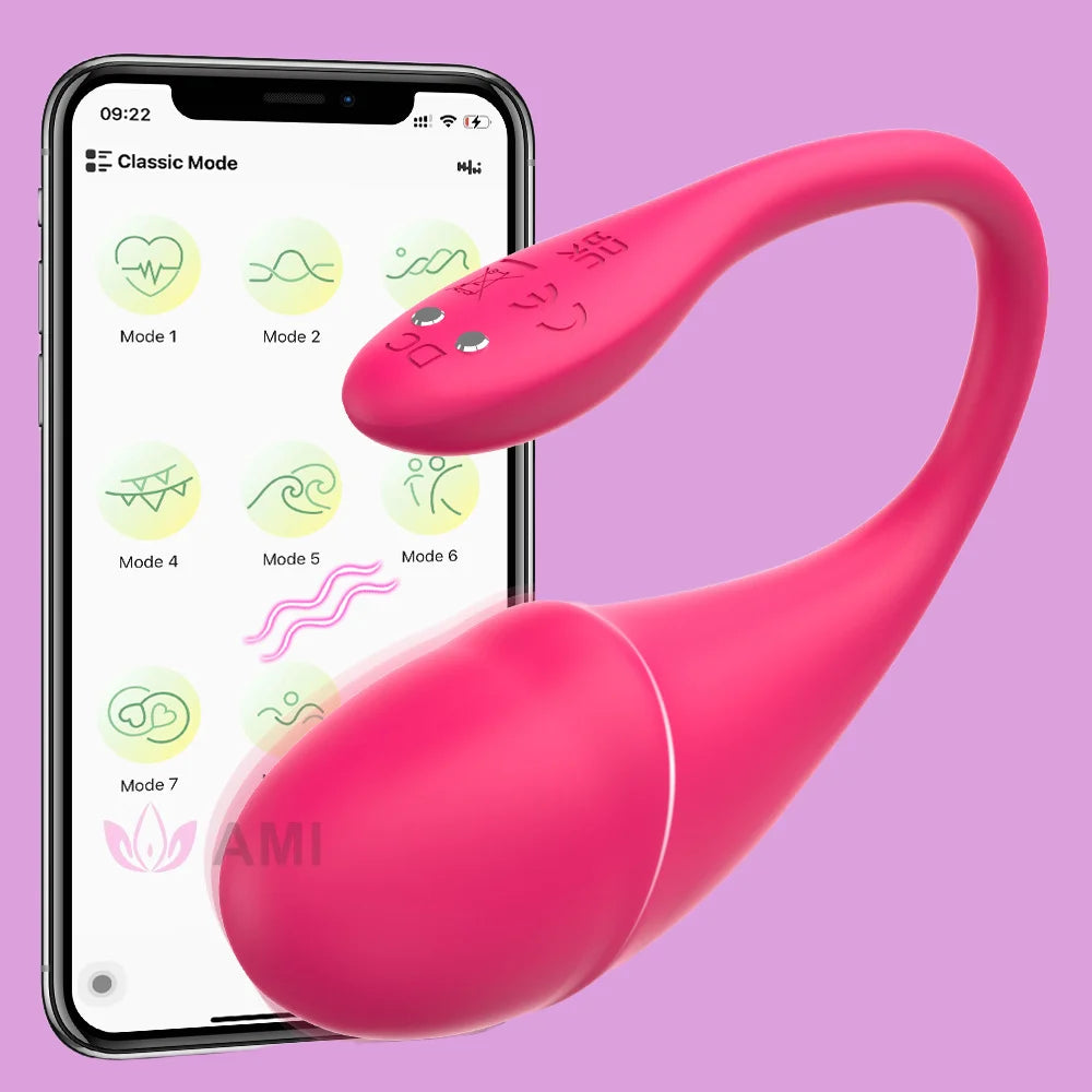 Sex Toy Love Egg Female Masturbation Orgasm Silicone Toy Magnetic Charging 9-Speed Adjustable G-Spot Vibrator Adult Couple's Toy