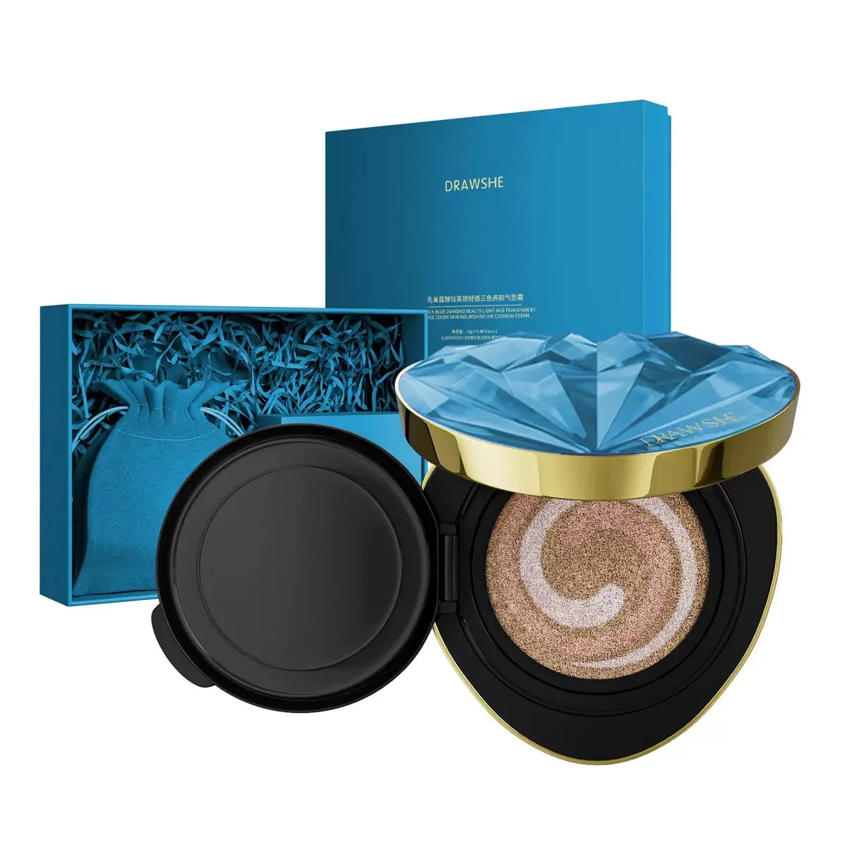 Korean cosmetics cushion foundation base, air cushion, bb cc cream, nourishing concealer, makeup set, 3 in 1