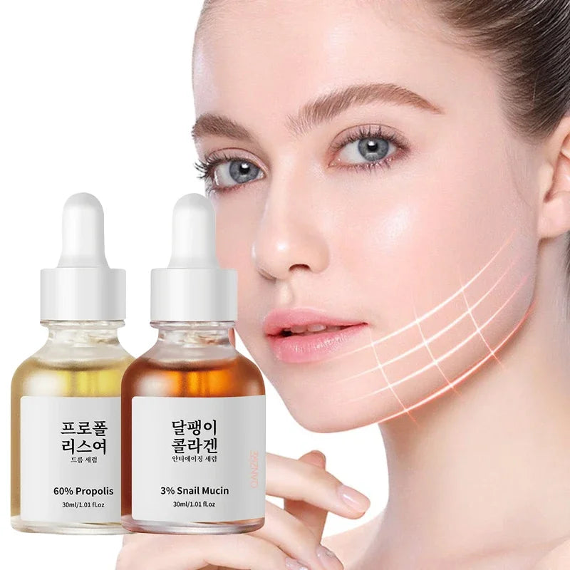 Korean Collagen Serum Skincare For Wrinkles Firming Lifting Protect Repair Skin Reduce Fine Lines Nourishing Smooth Facial
