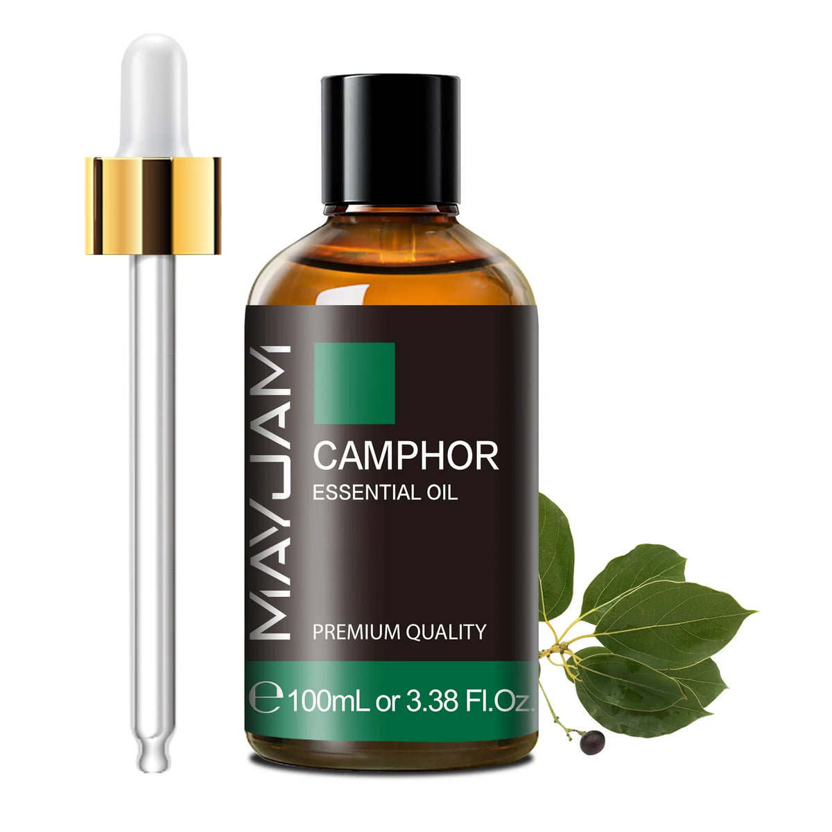 MAYJAM 100ml Pure Essential Oil with Glass Dropper, Aromatherapy Essential Oils Lavender Eucalyptus Rosemary Vanilla Aroma Oil