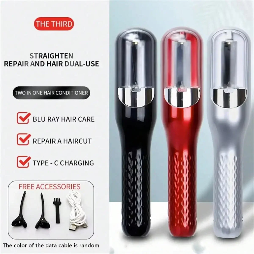 Multi-Function Beauty Hair Cutter Cutting Tools For Women Automatic Split End Remover Straightening Comb Various Hair Care Tool