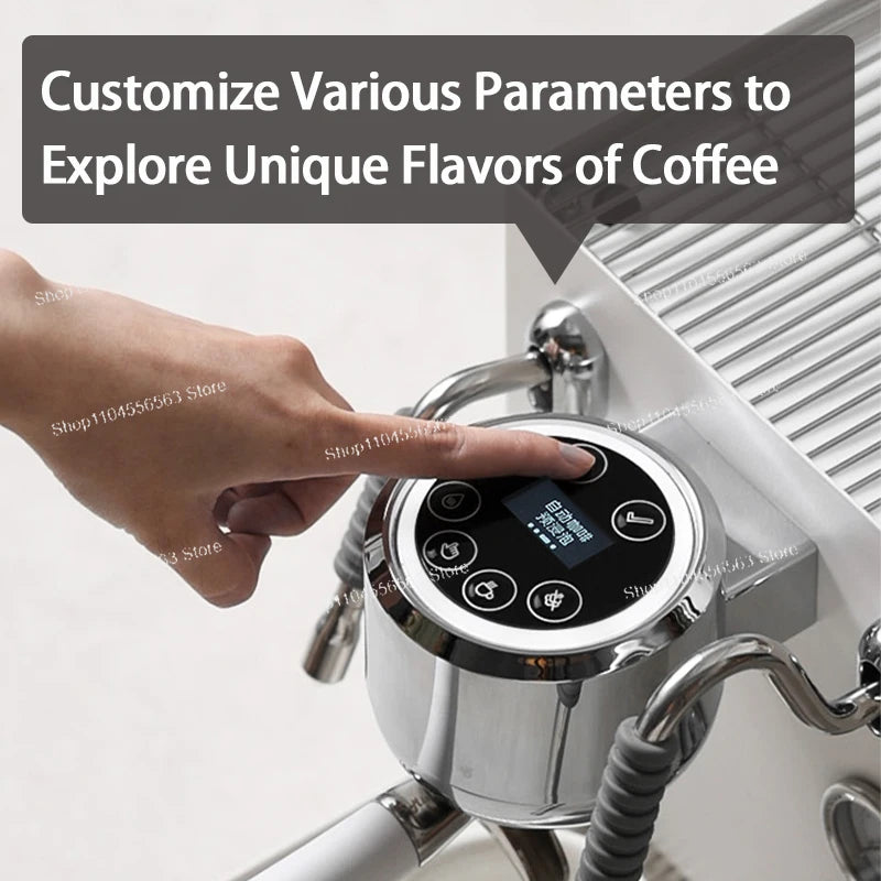 Professional Commercial Espresso Machine Automatic Electric Coffee Maker for Cafe and Restaurant