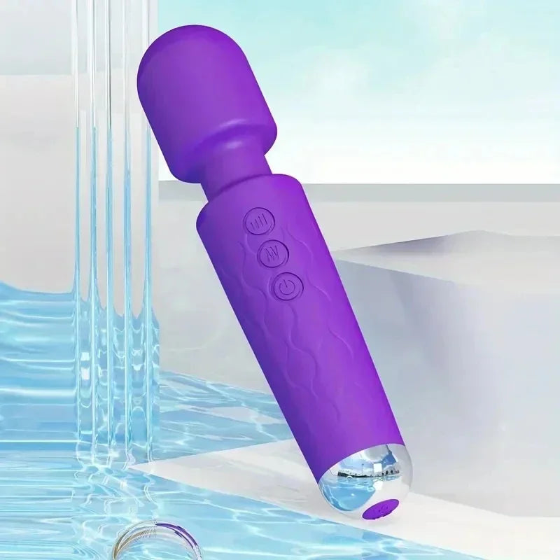 20 Modes Av Stick Vibrator Sex Toys for Women Clitoral Stimulation Massager G Spot Vibrator Masturbators Sexy Toys Adult Product
