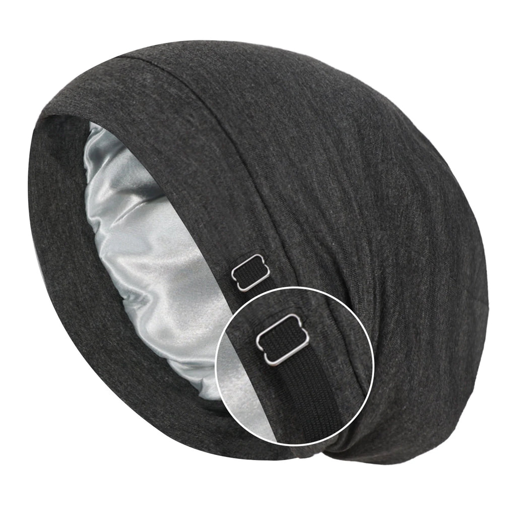 Silk Satins Bonnets For Sleeping Versatile & Stylish Design Birthday Present For Women,Comfortable Adjustable Hair Bonnets