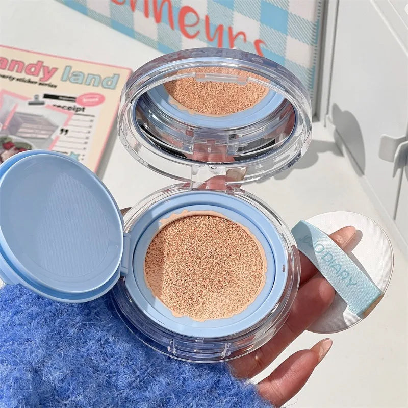 3 Colors Cute South Korea Air Cushion BB Cream Face Concealer Lasting Makeup Set Air Cushion Cream Water Proof Make Up