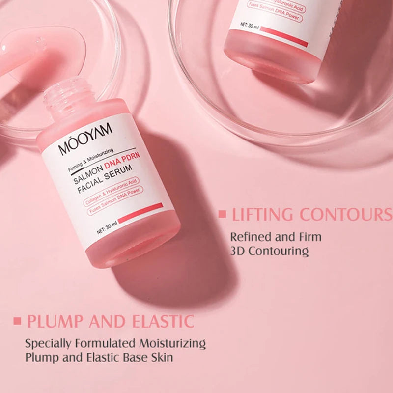 PDRN Salmon DNA Facial Serum 30ml Collagen Hyaluronic Acid Deep Hydrate Moisturize Improve Elasticity Essence Korean Face Care