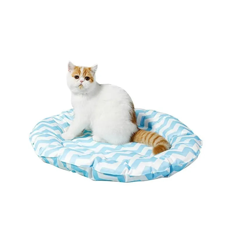 Dog Cooling Mat Pet Ice Pad Teddy Mattress Mat Cat Cushion Summer Keep Cool Pet Gel Cooling Mat