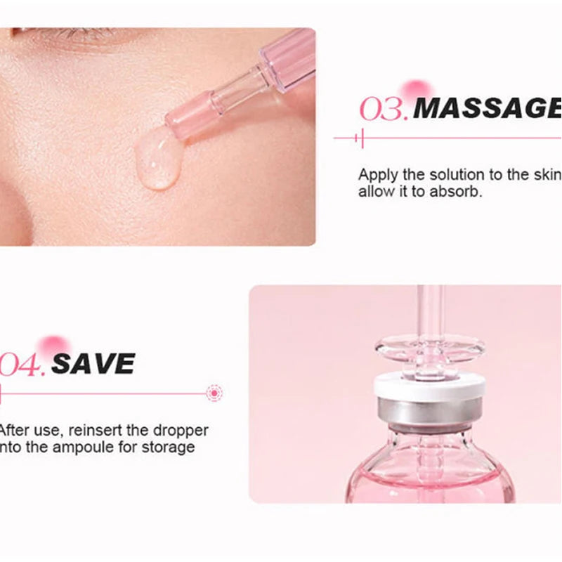 Salmon DNA PDRN Skin Care Set Ampoule Serum Capsule Cream Eye Stick Collagen Hyaluronic Acid Moisturizing Facial Skin Care Kit