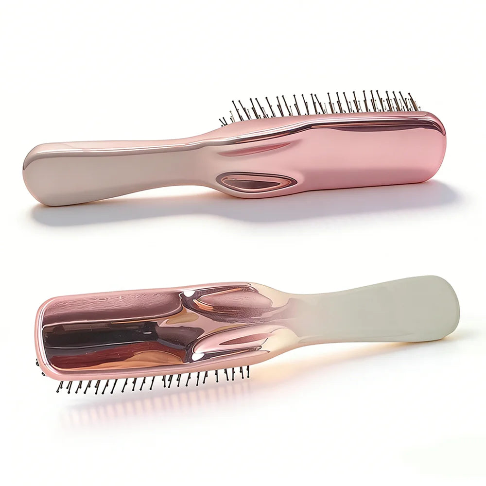 New Japanese Premiun Comb Scalp Matte Gold Massage Brush Portable Soft Anti-frizz Comb Head Massager Hair Beauty Styling Tools