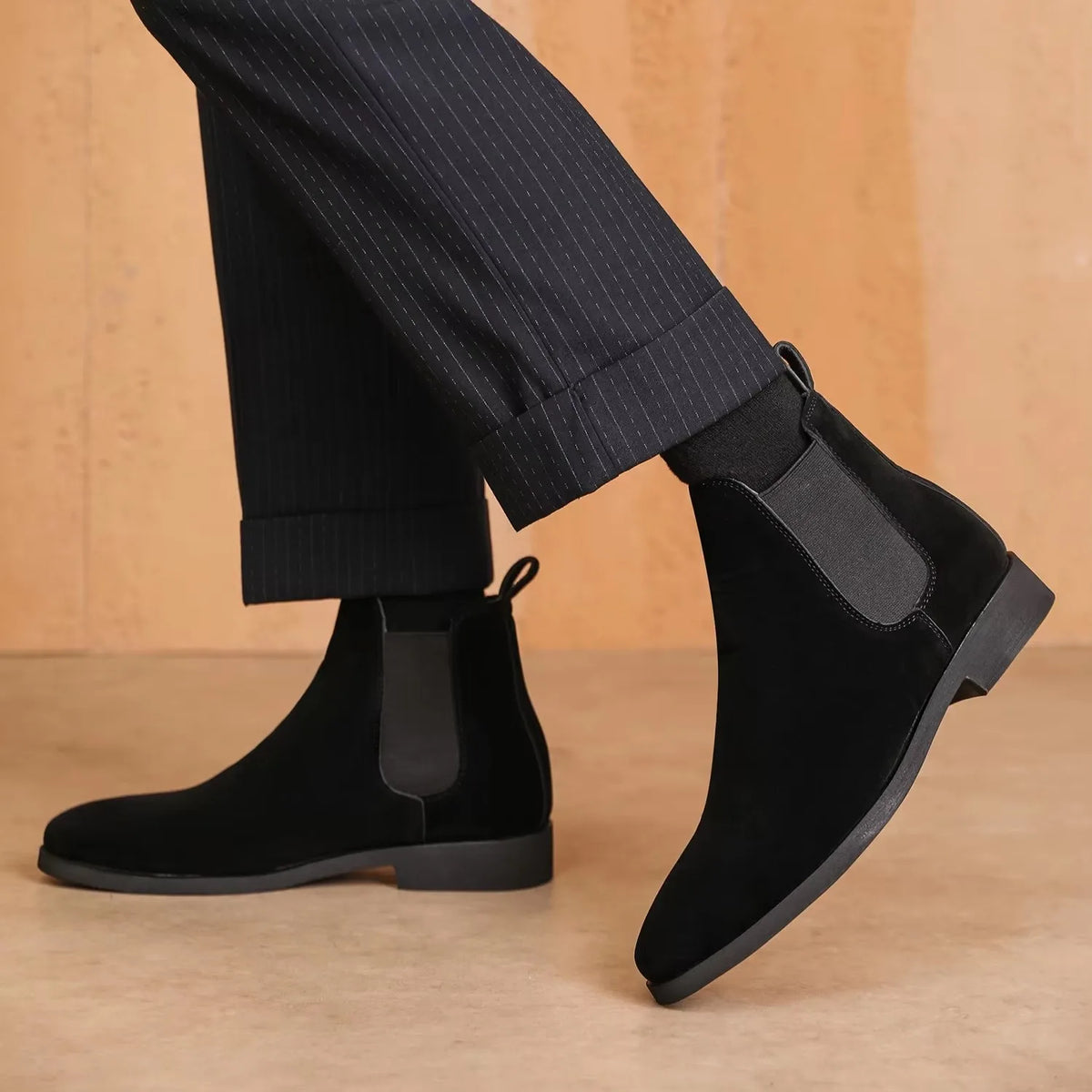 designer chelsea boots men botines fashion ankle boots homme shoes man botas de seguridad hombre pantuflas stivaletti uomo 39-48