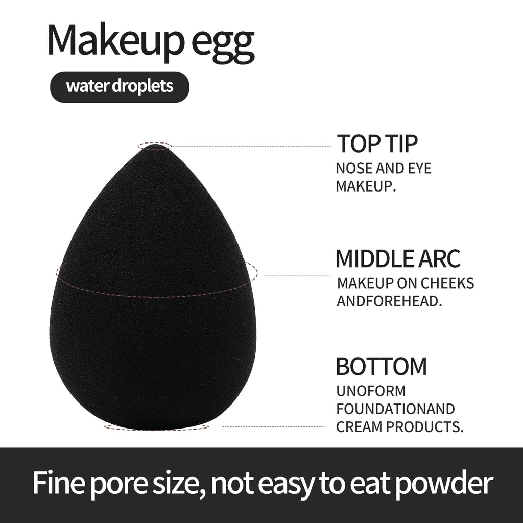 MAANGE 18PCS Professional Makeup Brushes Set with 1PCS Powder Puff Soft Detail Foundation Contour Blush Brush Beauty Tools