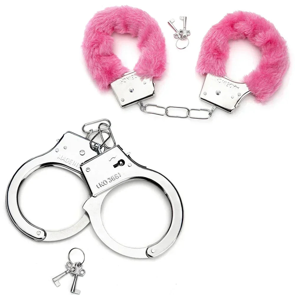 Erotic Accessories Sex Toys 2pc BDSM Bondage Handcuffs for Restraints Cuffs Fetish Adult Couples Games Juguetes Sexuales Gift