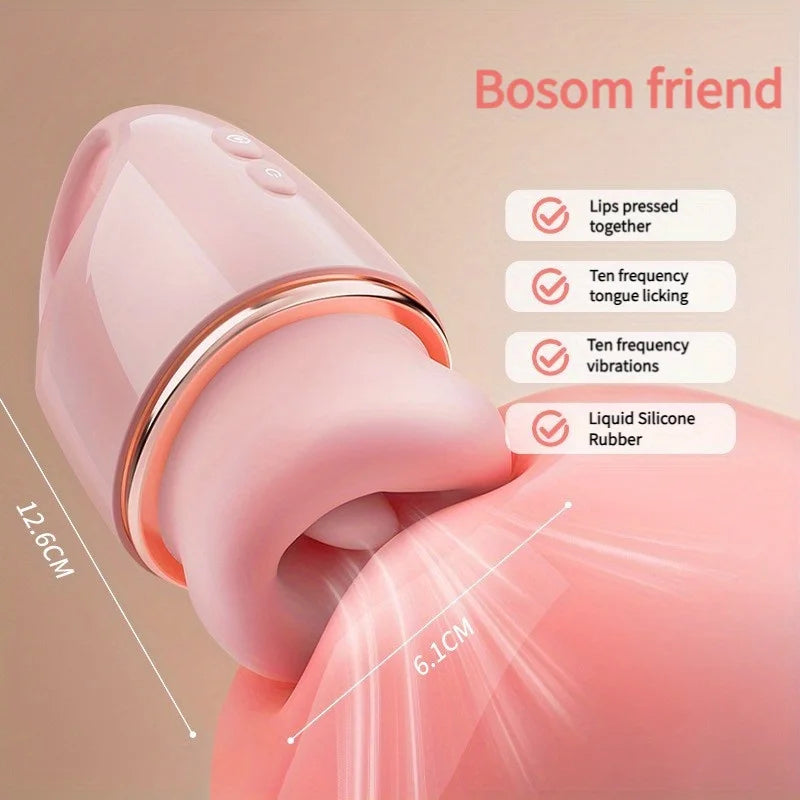 Adult Supplies Sucker Clitoris Sucking Vibrator Female Clit Oral Stimulator Nipple Vagina Sex Toys for Women Masturbator Product