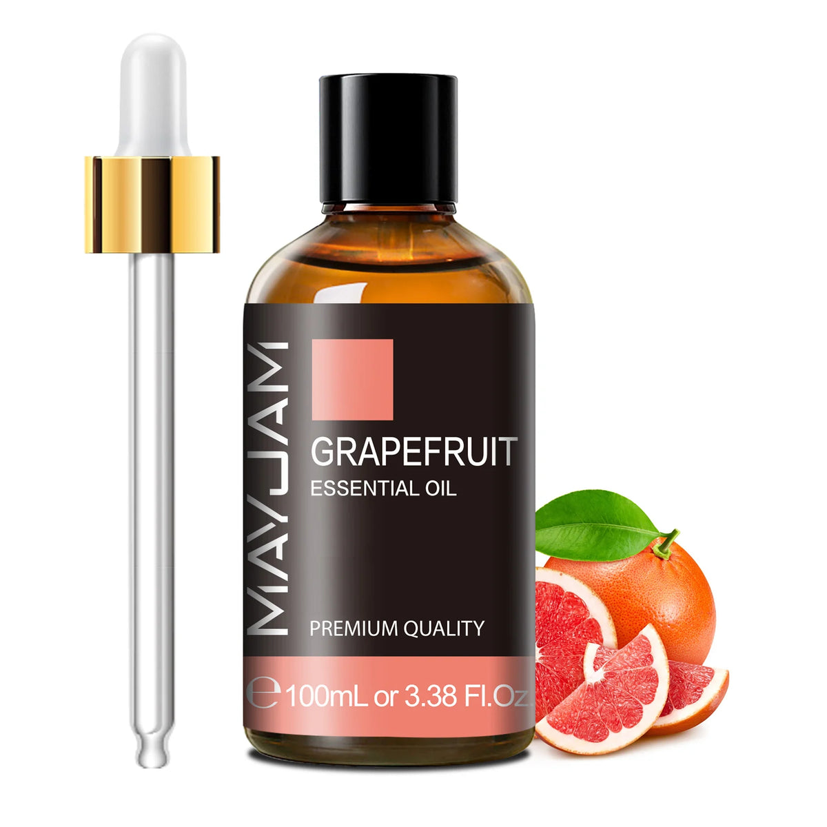 MAYJAM 100ml Pure Essential Oil with Glass Dropper, Aromatherapy Essential Oils Lavender Eucalyptus Rosemary Vanilla Aroma Oil