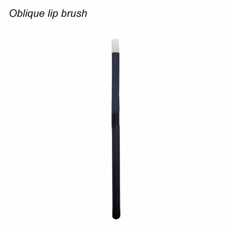 brochas maquillaje Silicone Eyeshadow Lip Applicator Makeup Brushes Eyeliner Lip Brush Professional Eye Shadow Cosmetic Tools