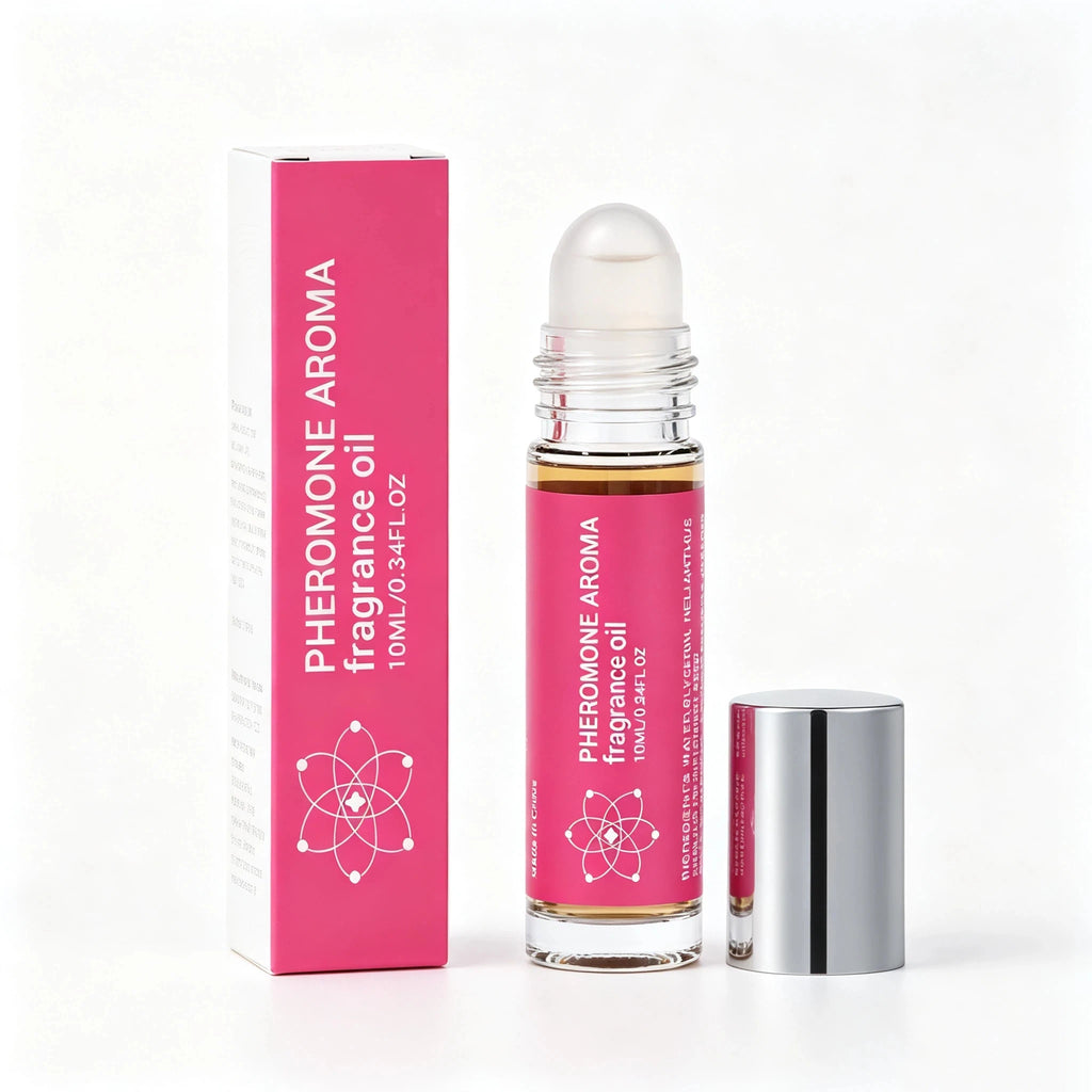 10ml Rose Nectarine Pheromone Oil - Macaron Cinnamon Subtle Perfume Oil, Long‑lasting Fragrance Oil for Traveling or Dating