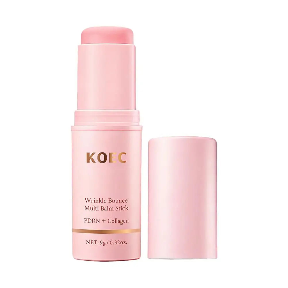 KOEC Multi Balm Stick Nourishing Smoothing Anti Wrinkle Hydrating Face Neck Local Repair Solid Skincare Stick Full Skin Type