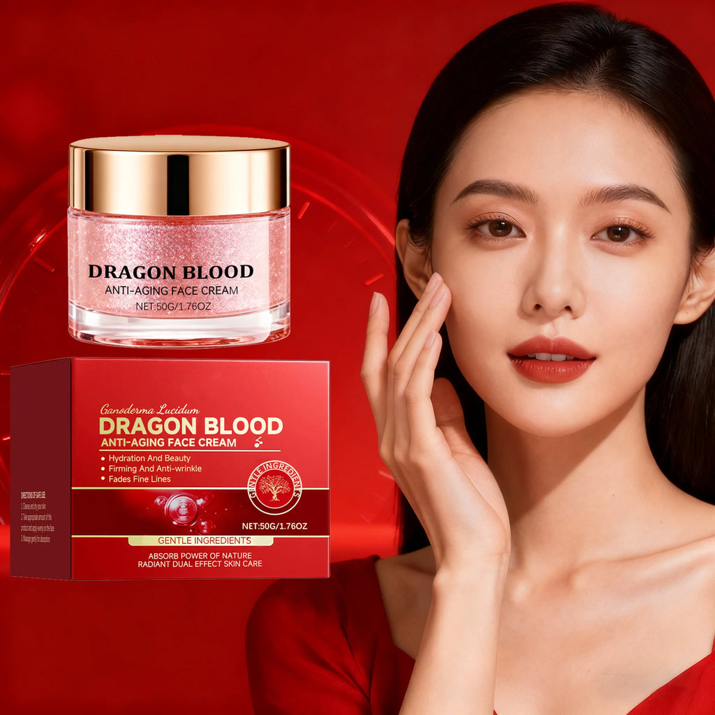 Dragon Blood Cream Wrinkle Removal Fade Fine Line Firming Improve Dry Rough Dullness Skin Rejuvenation Moisturizer Facial Cream