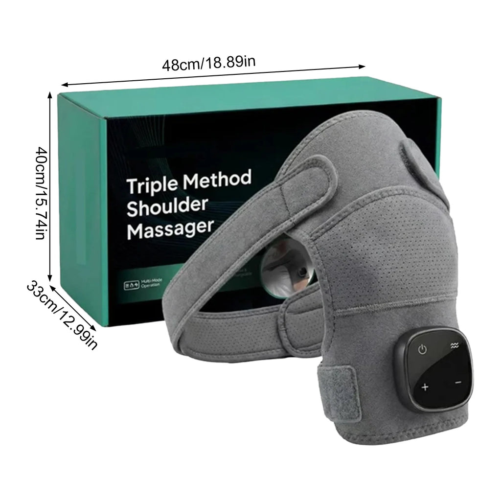 Shoulder Massager With Heat Vibration And Kneading Triple care Devices For Neck 5 Temperature Settings Massage Tools
