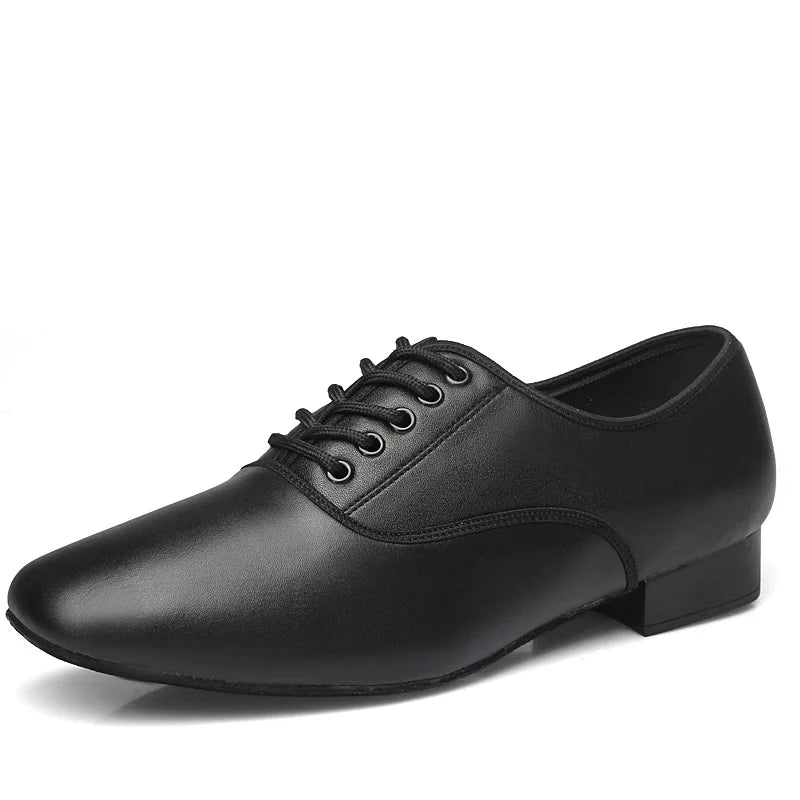 Dance Shoe for Men Latin Dance Shoes Genuine Leather Soft Sole Men's Tango Ballroom Modern Dancing Shoes Sneakers Man Adult