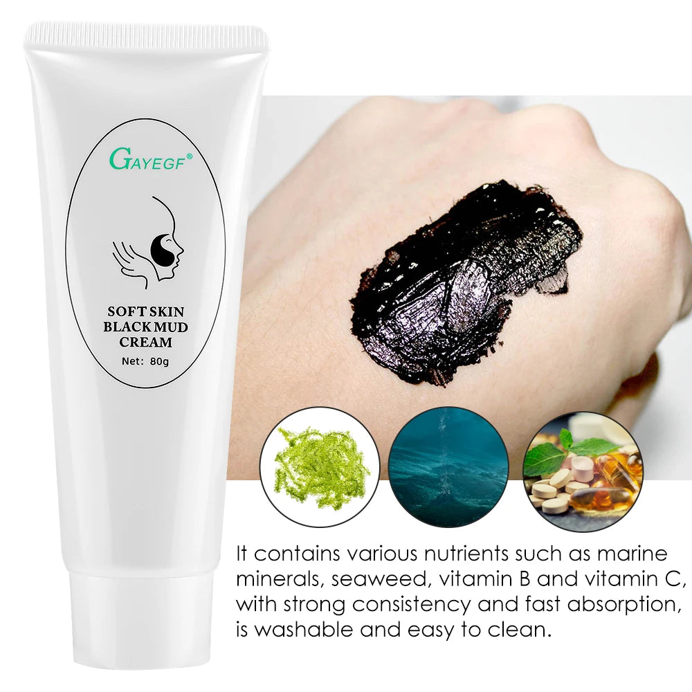 Carbon Gel Black Face Cream Mask Facial Deep Cleaning Support Laser Active Nano Toner Skin Rejuvenation Whitening Care Tools