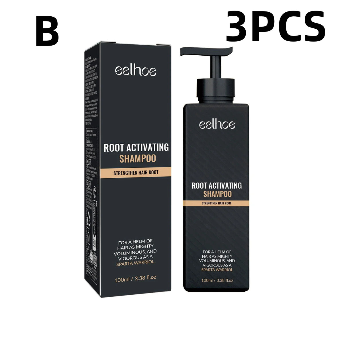 Eelhoe Ginger Root Hair Care Shampoo Series Dandruff Control Reducing Brittle Pure Plant Strengthens Roots Shampoo for Hair Loss